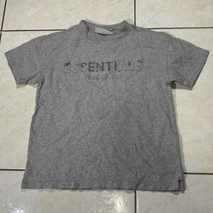 Essentials Fear Of God Kids shirt (Sz 8m) DAMAGE